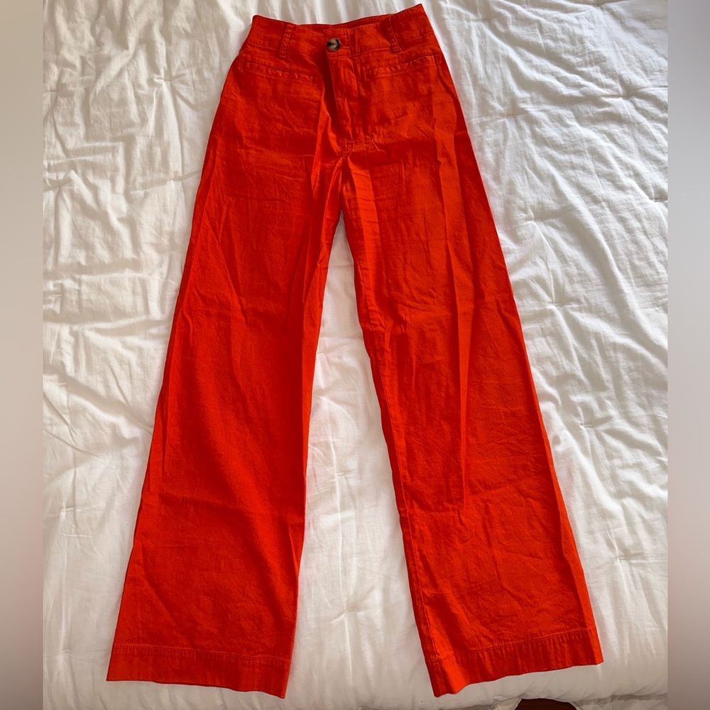 Maeve Anthropologie Colette Pant | Size 26 | Orange